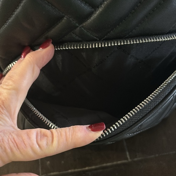 NWT all leather Abbey Kors Backpack - Picture 6 of 9